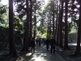 寛永寺に到着のイメージ